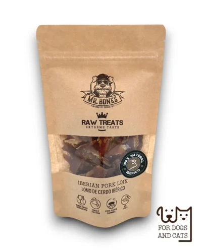 Raw Treats Porco Ibérico – Snack Natural para Cães e Gatos