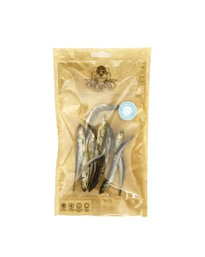 Anchova do Atlântico para Cães e Gatos — Snack 100% Natural