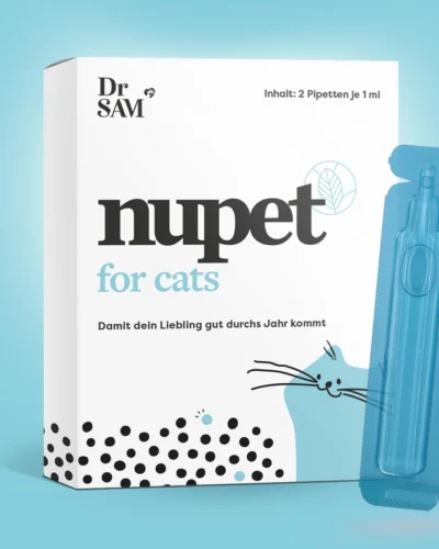 Pipetas Nupet Cat com geraniol para gatos (2 x 1 ml)