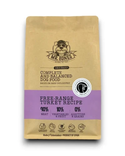 Dry Turkey BARF – Ração Natural para Cães sem Cereais