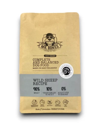 Mouflon Dry BARF – Ração Natural para Cães sem Cereais