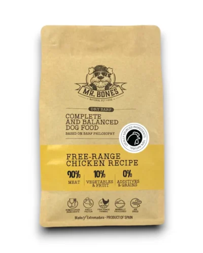 Dry BARF Frango do Campo – Ração Natural para Cães sem Cereais
