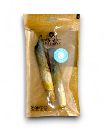 Rolinhos de Salmão para Cães – Snack Natural e Dentário