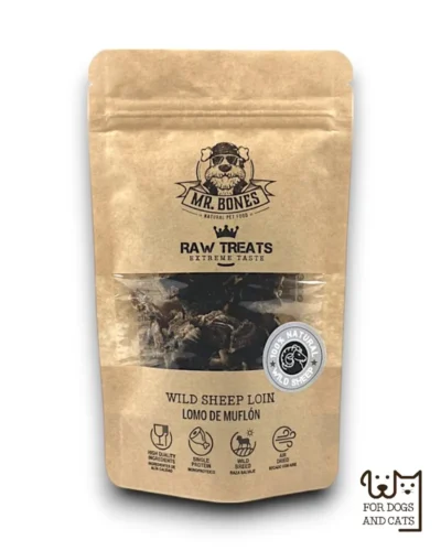 Raw Treats Mouflon — Petisco Natural para Cães e Gatos