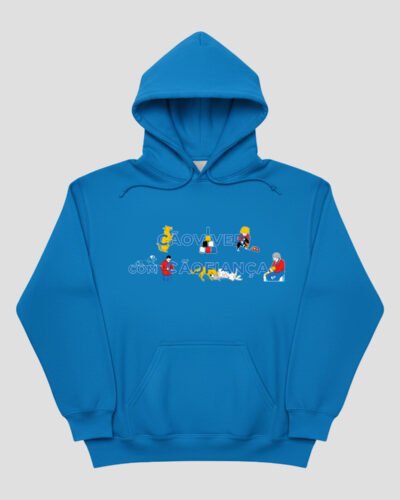 Sweat com Capuz Cão Viver com Cãofiança