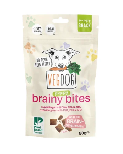 VegDog Brainy Bites